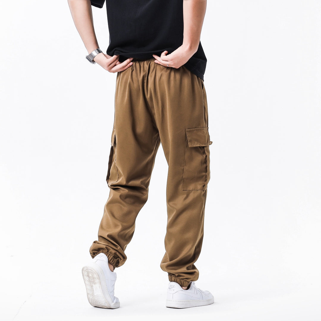 Herren Multifunktionale Cargohose mit elastischem Bund und praktischen Taschen Drune