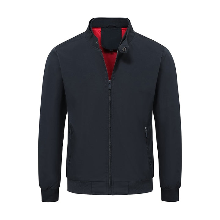 Herren Leichte Übergangsjacke mit hochgeschlossenem Kragen Drune