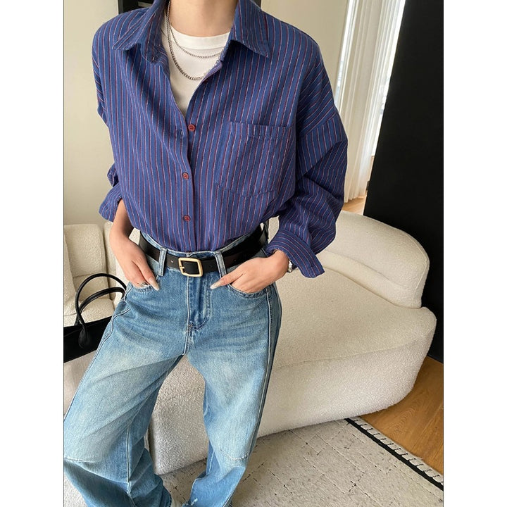 Damen lässige weite Chino-Hosen Drune