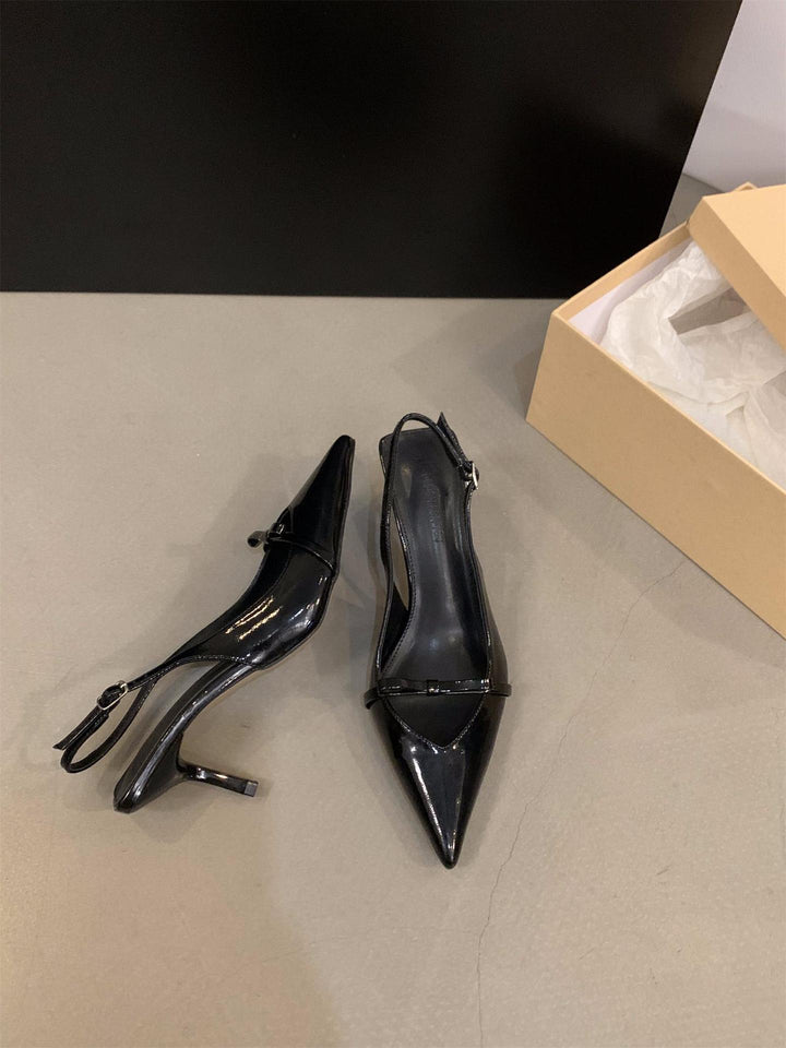Damen Slingback Pumps mit elegantem Schnitt und feinem Riemchen Drune