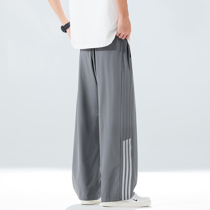 Herren Sportliche Freizeithose mit seitlichen Belüftungsöffnungen