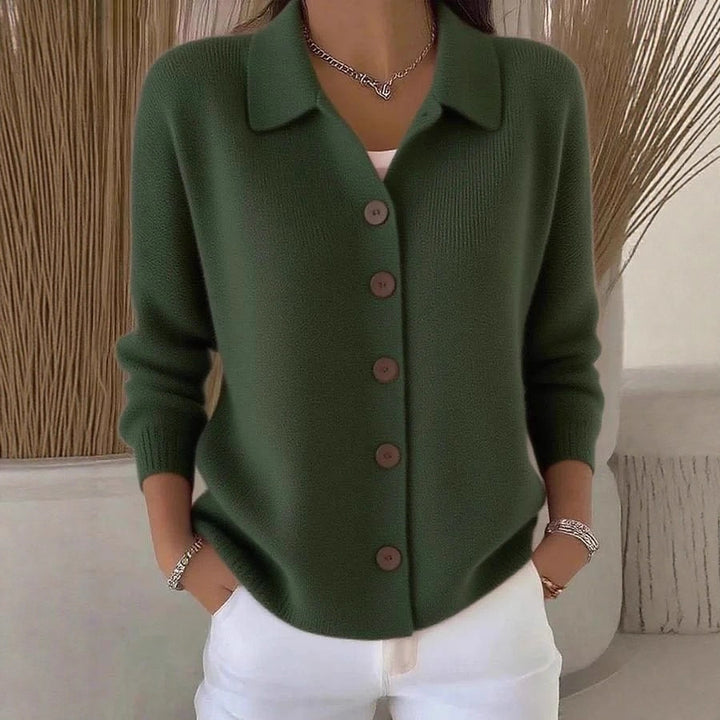 Damen Modische Strickjacke Drune