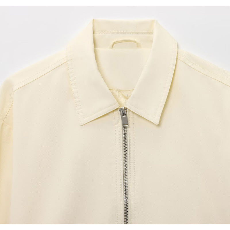 Damen elegante Übergangsjacke aus leichtem Material mit modernem Schnitt Drune