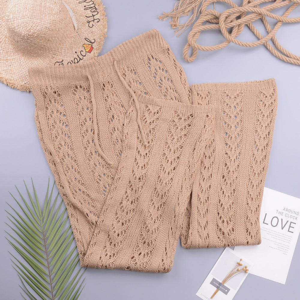 Damen Luftige Strickleggings Drune