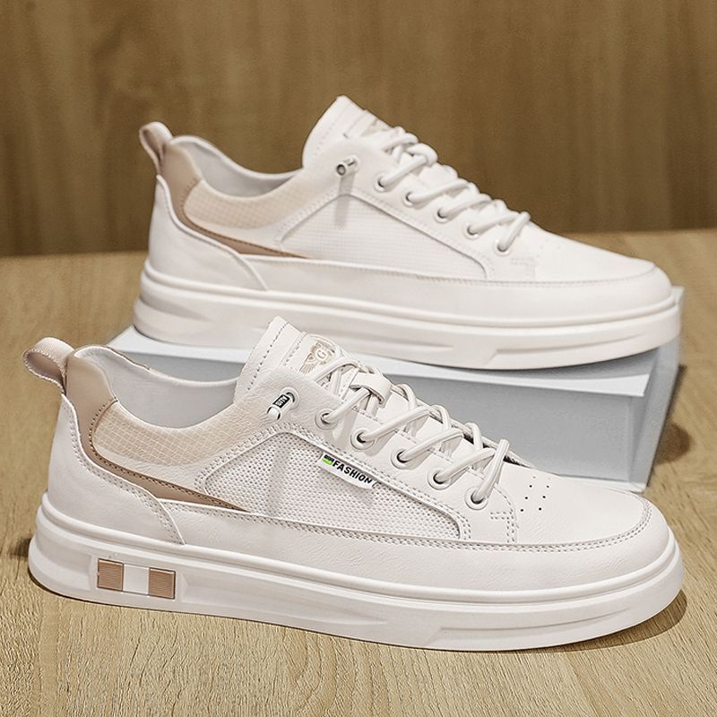 Damen Modische Sneakers mit atmungsaktiven Mesh-Einsätzen und stoßdämpfender Sohle Drune