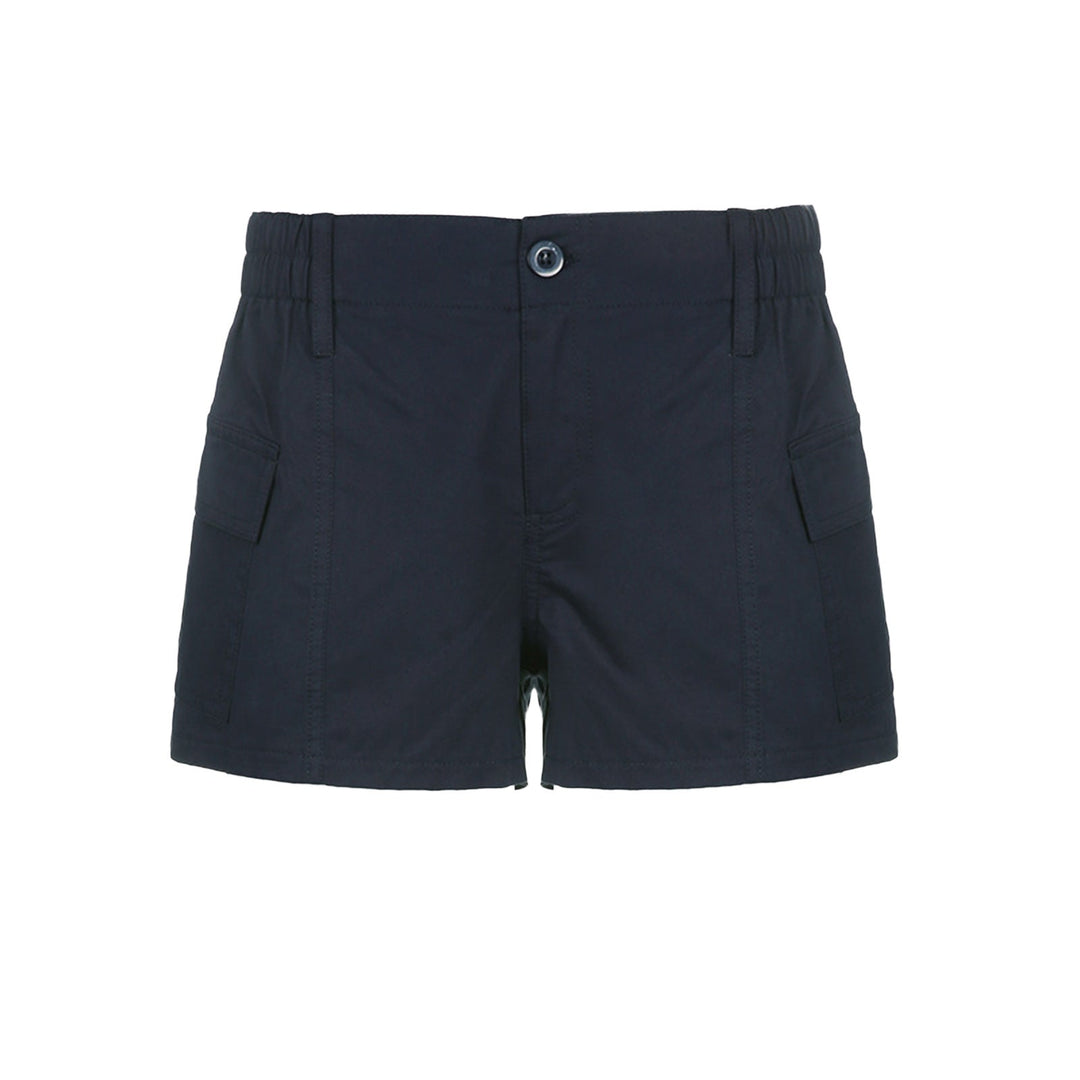 Damen Cargo-Shorts mit praktischen Taschen und elastischem Bund Drune