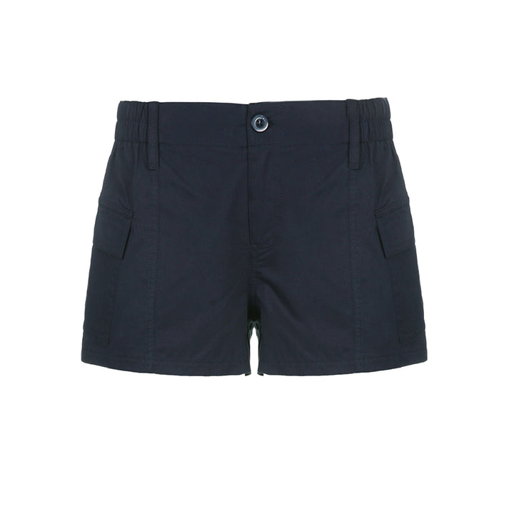Damen Cargo-Shorts mit praktischen Taschen und elastischem Bund Drune