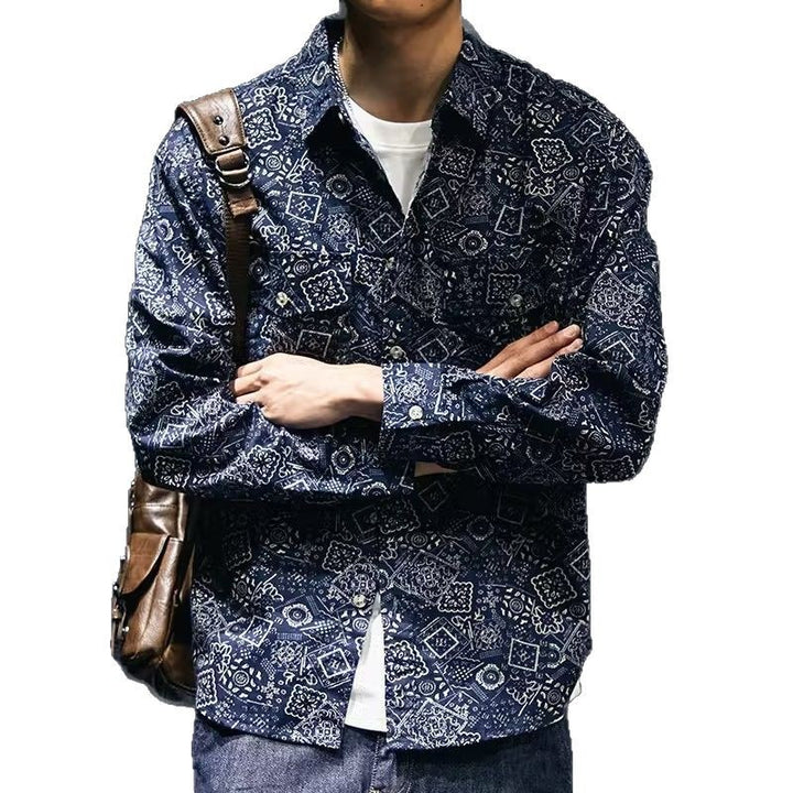 Herren Fashion Hemd Drune
