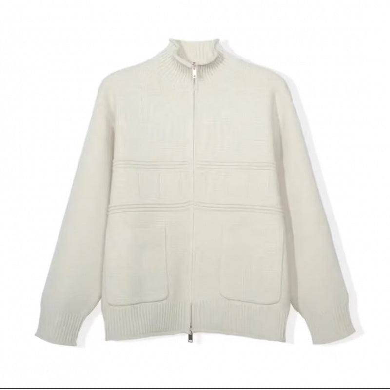 Damen Strickjacke mit hochwertigem Reißverschluss und praktischen Taschen Drune