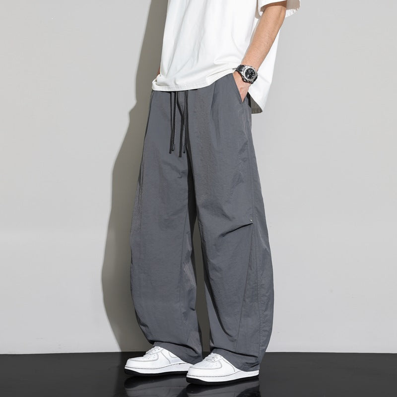 Herren weite Nylon-Freizeithose Drune