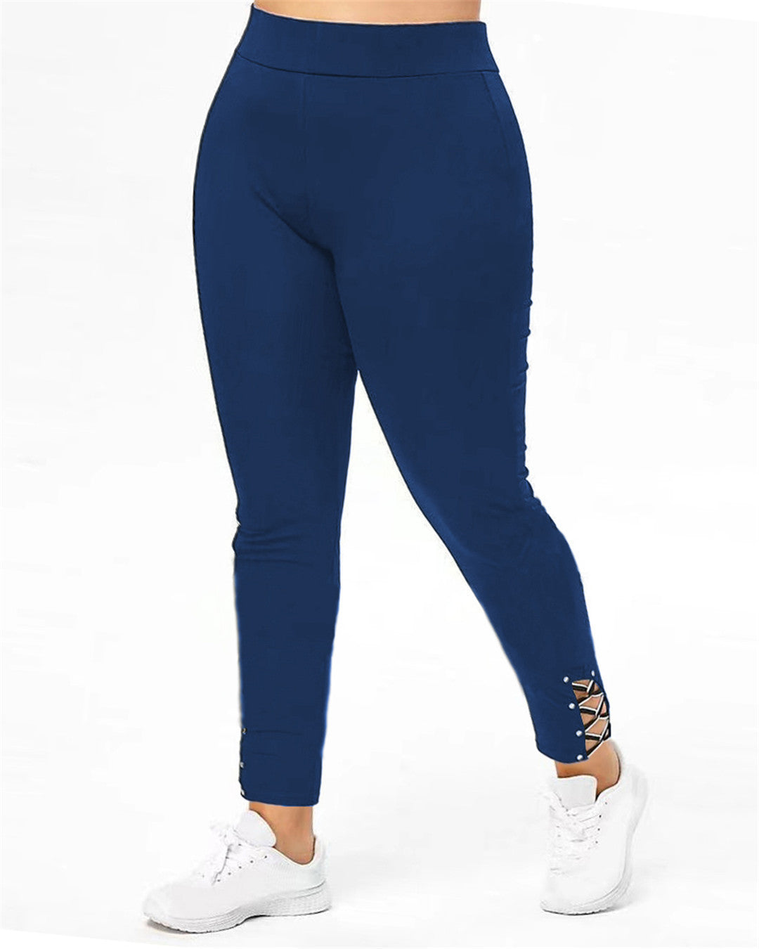 Damen Sportleggings mit eleganten Schnürdetails Drune