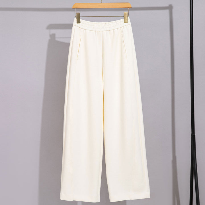 Damen Weite Jersey-Culotte mit hohem Taillenbund und versteckten Eingrifftaschen Drune