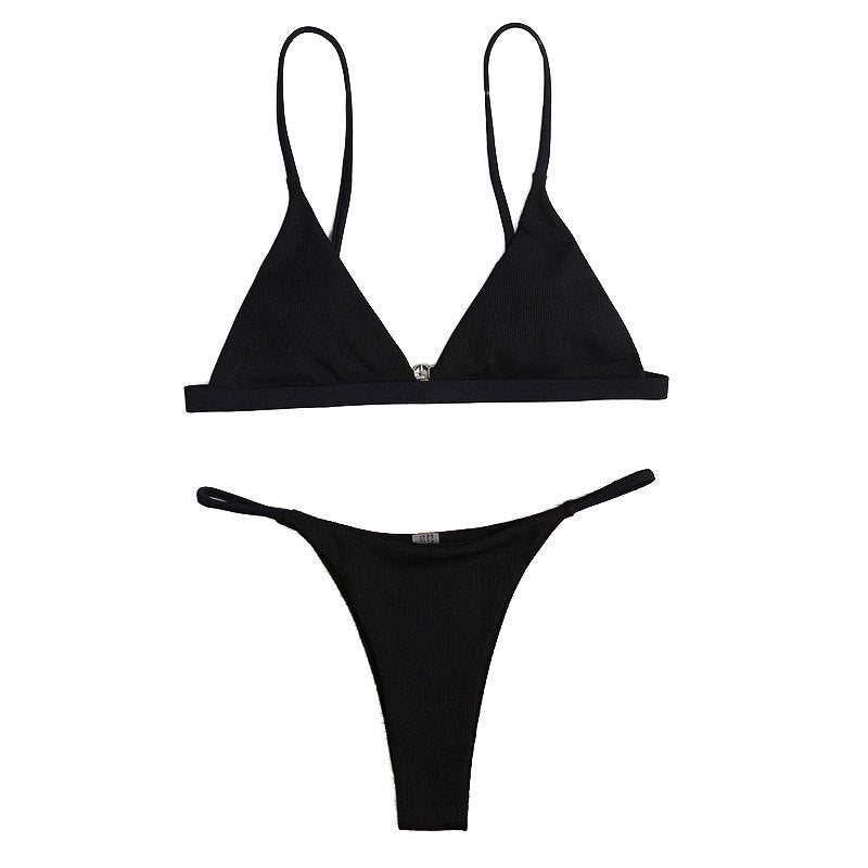 Damen Triangel-Bikinioberteil mit verstellbaren Trägern Drune