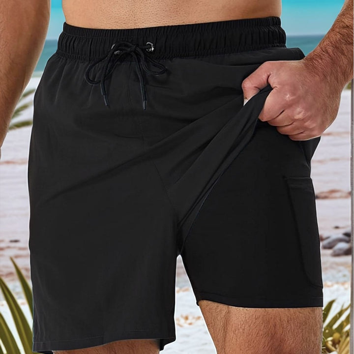 Herren Komfortable Badeshorts Drune