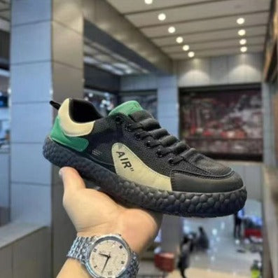 Herren Leichter atmungsaktiver Mesh-Sneaker mit strukturierter Air-Optik-Sohle Drune