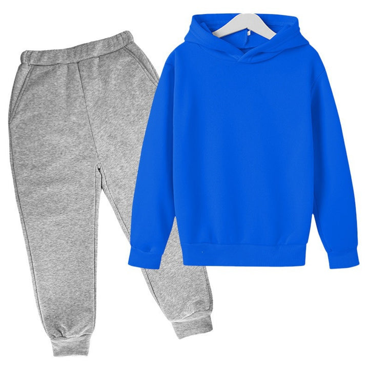 Unisex nan komfortables Hoodie und Jogger Set aus French Terry mit elastischem Bund und Rippbündchen Drune