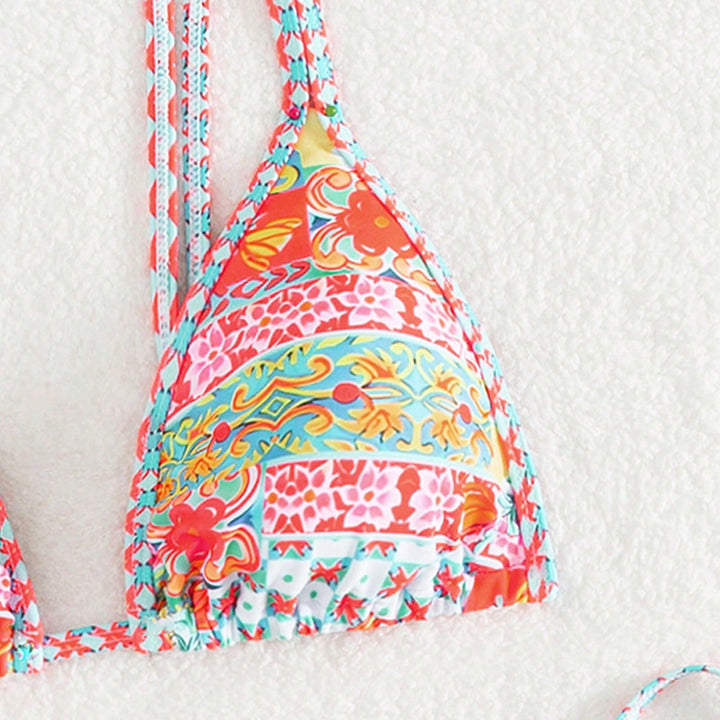 Damen Triangel-Bikini mit multifunktionalem Regulierungsdesign Drune