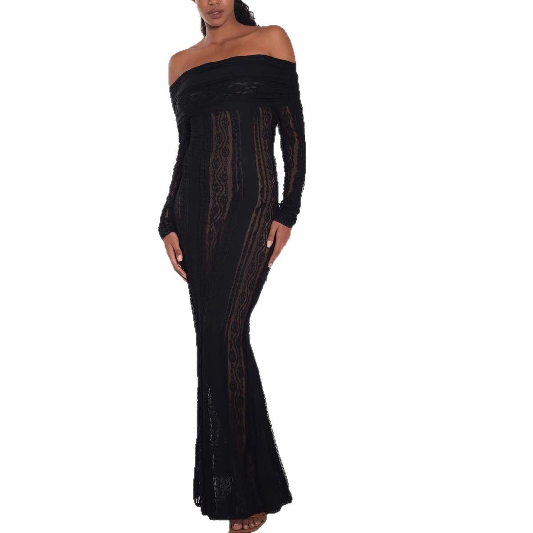 Damen Elegantes und traumhaftes Spitzenkleid Drune