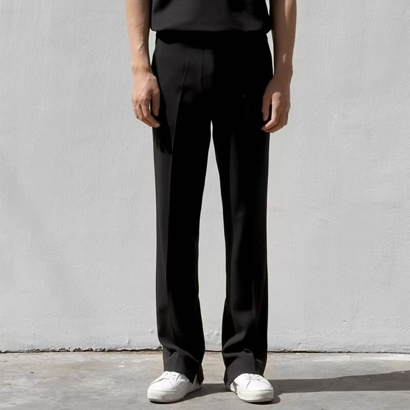Herren Elegante Baumwollanzughose Drune