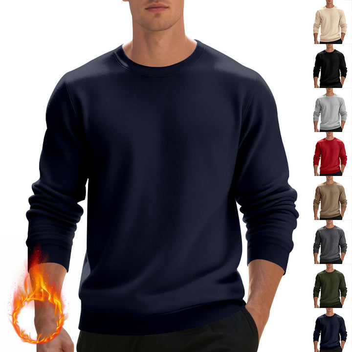 Herren Sweatshirt mit Rundhalsausschnitt Drune