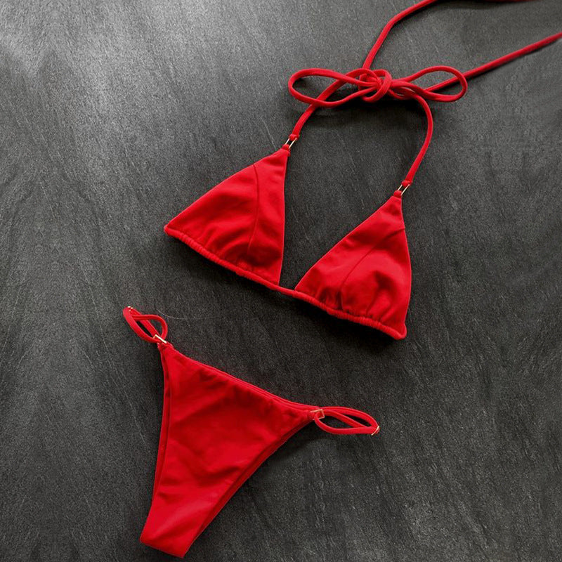 Damen Triangel-Bikini mit verstellbaren Trägern und komfortabler Passform Drune