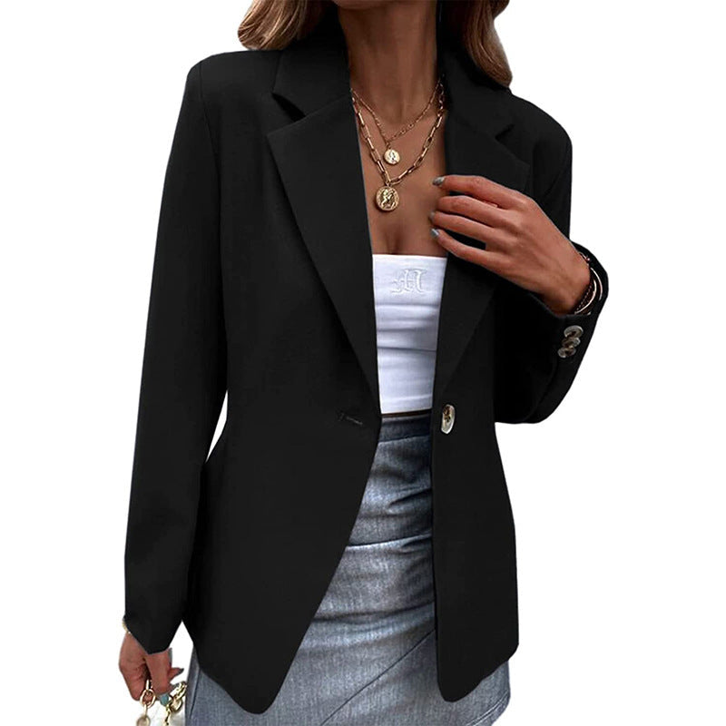 Damen Elegante und bequeme Blazerjacke Drune