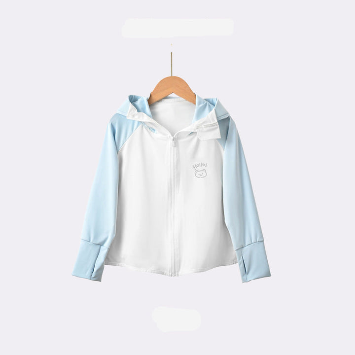 Kinder UV-Schutzjacke mit Kapuze und atmungsaktiven Eigenschaften Drune