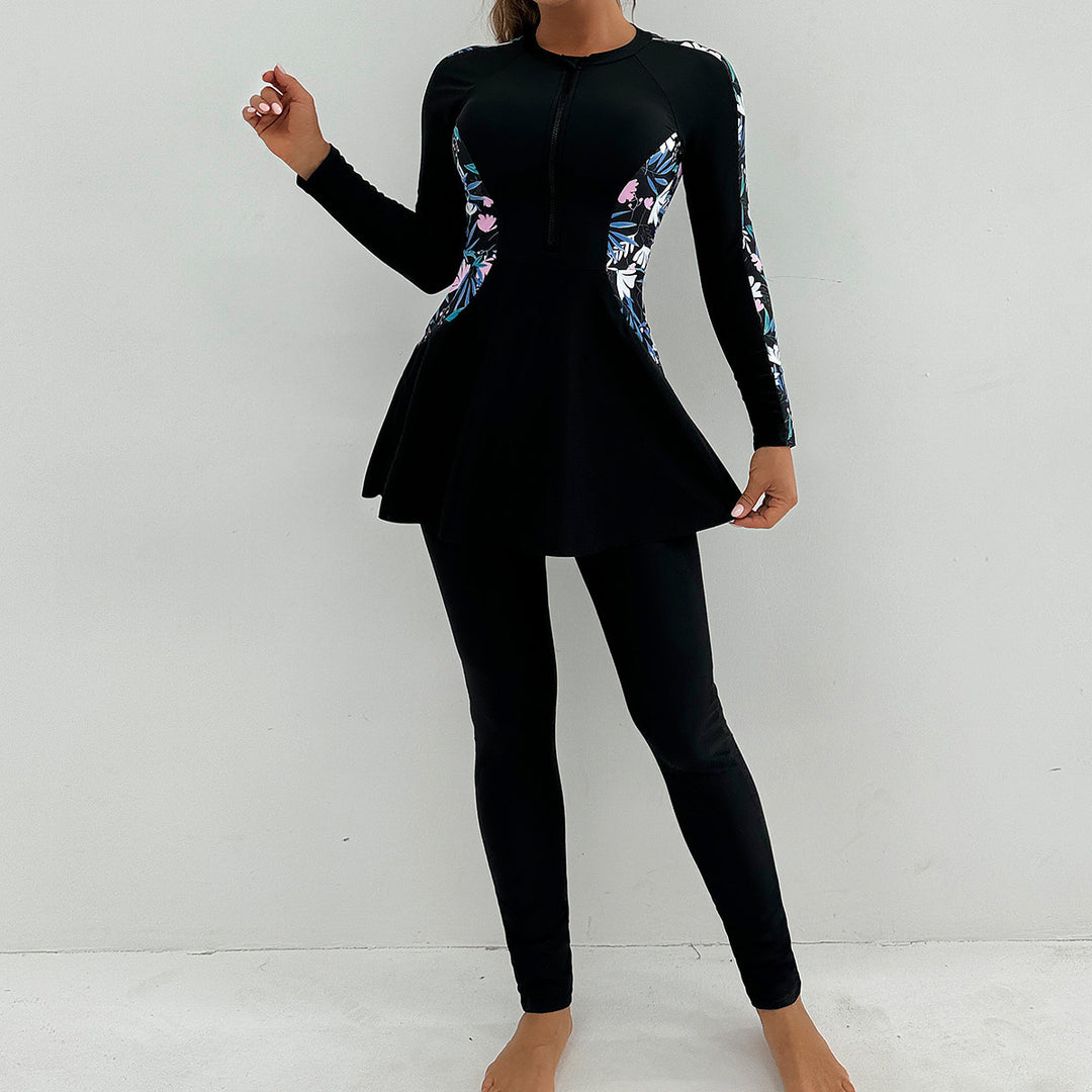 Damen Wassersportanzug mit stylischem Rock Drune
