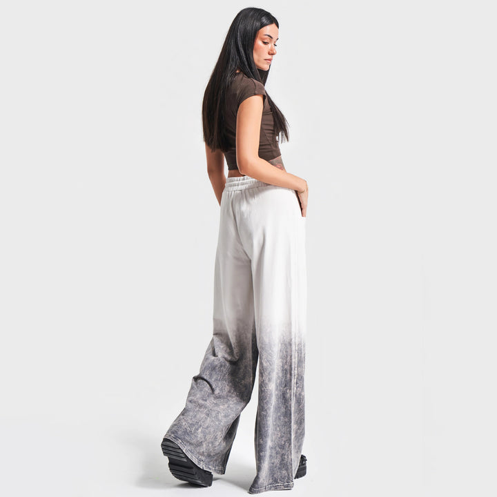Damen Weitgeschnittene Freizeithose mit einzigartigem Ombre-Effekt Drune