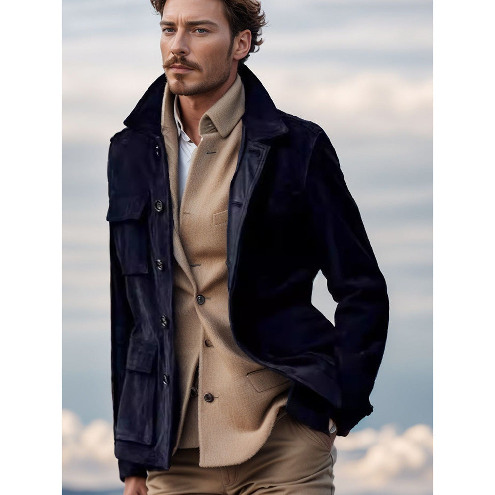 Damen Utility-Jacke im lässigen Schnitt mit praktischen Taschen Drune