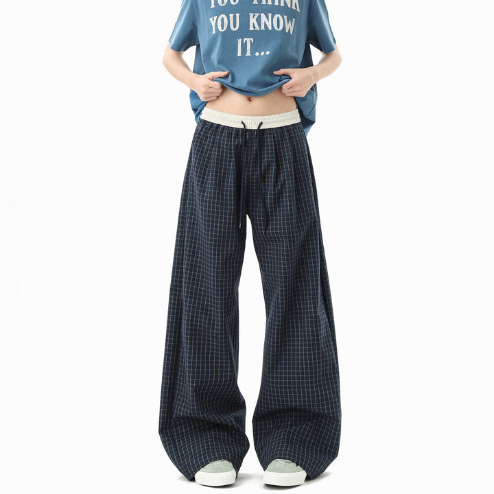 Damen Bequeme weite Freizeithose Drune