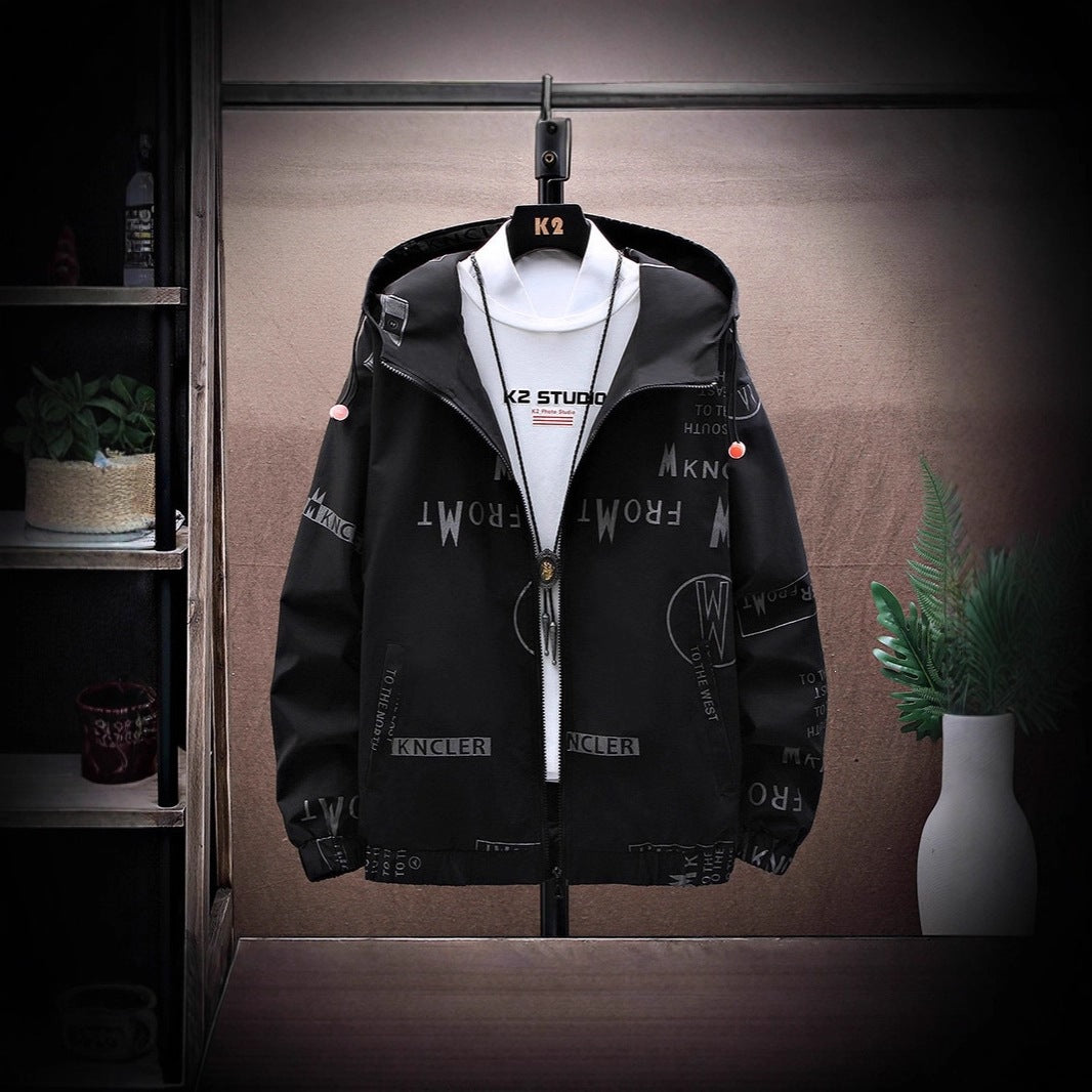 Herren Modische Outdoor-Jacke mit praktischen Taschen Drune
