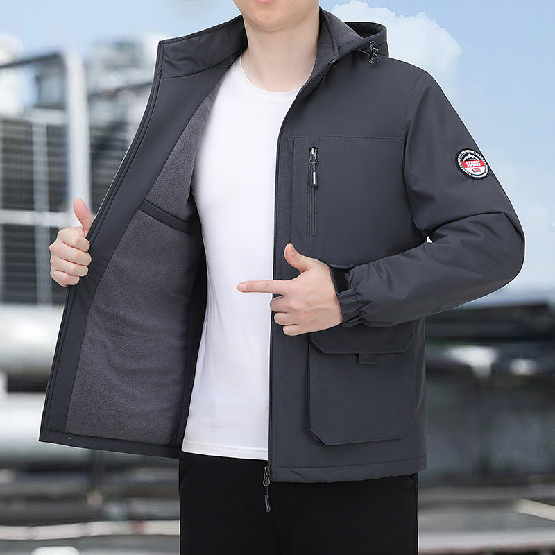 Herren Funktionale Outdoorjacke Drune
