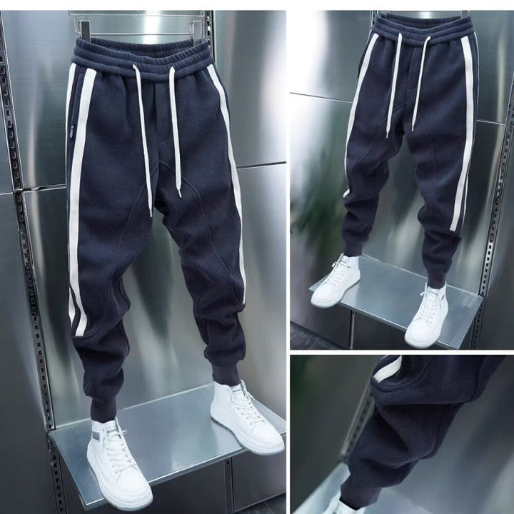 Herren Modische Jogginghose mit körperbetonter Passform Drune