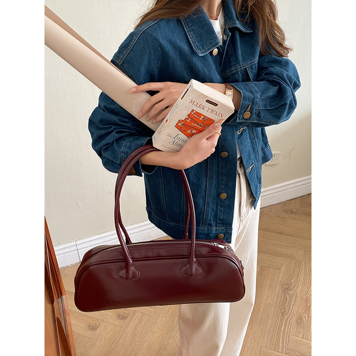 Damen lässige Denimjacke im Oversized-Stil Drune