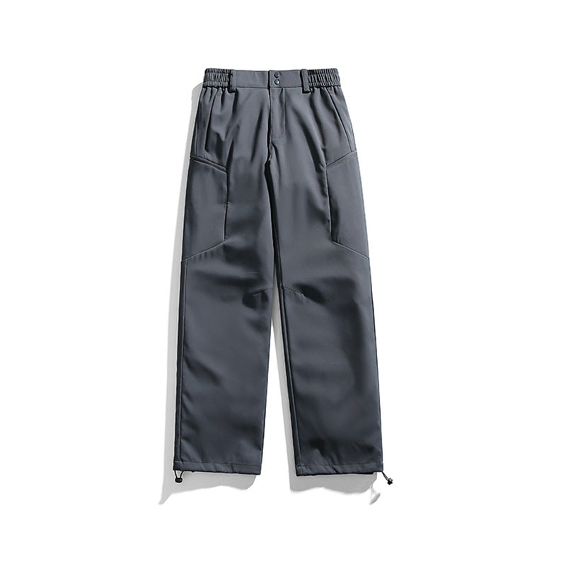 Herren Funktionale Cargo-Hose mit elastischem Bund und verstellbarem Saum Drune