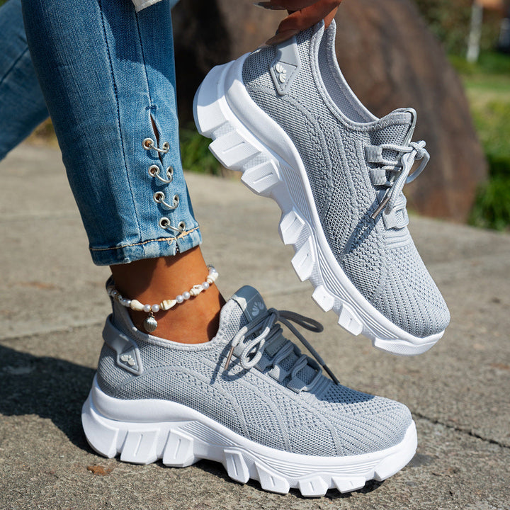 Damen Hochwertige Freizeitschuhe mit dämpfender Sohle Drune