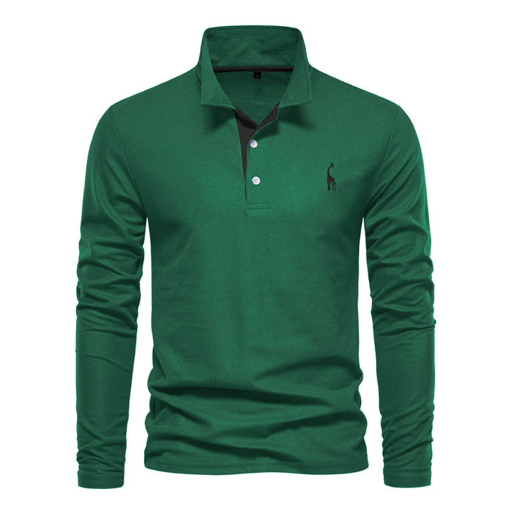 Atmungsaktives Baumwoll Poloshirt Herren | Drune