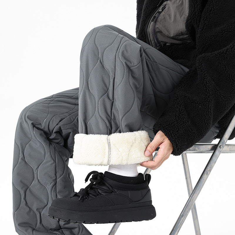 Herren Gepolsterte Freizeithose mit Fleece-Innenfutter
