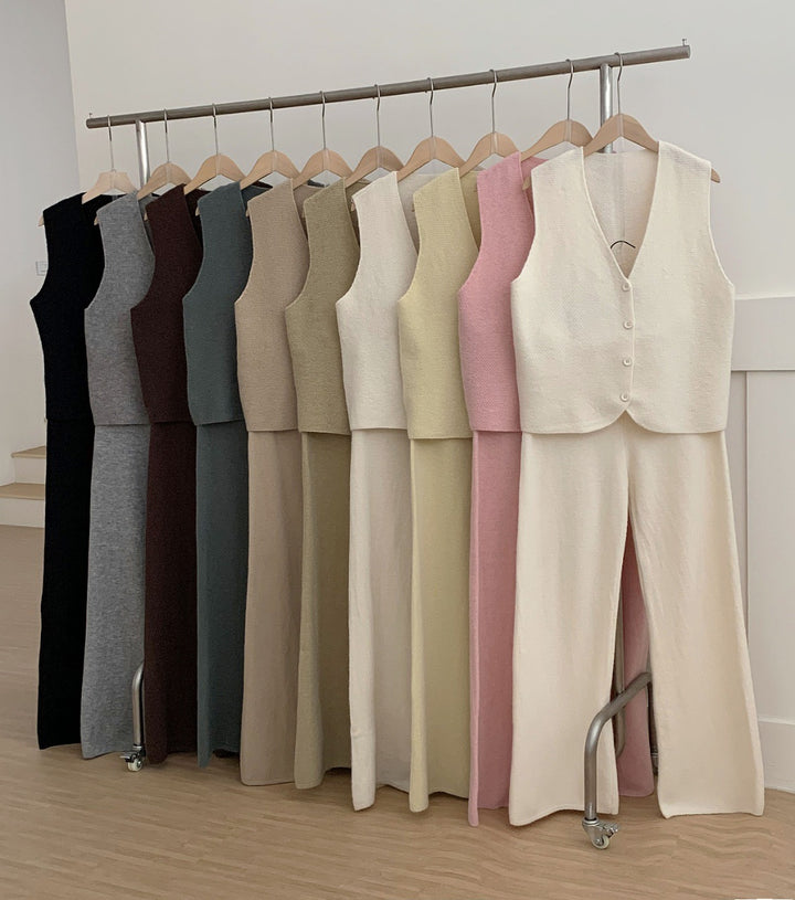Damen Luxuriöses Strickanzug Drune