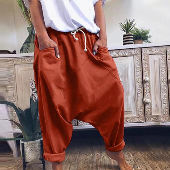 Herren lässige Relaxed-Fit Haremshose Drune