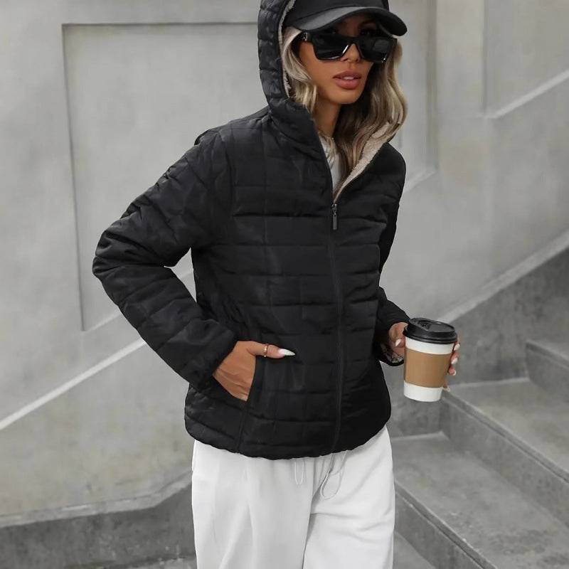 Damen gesteppte Winterjacke Drune