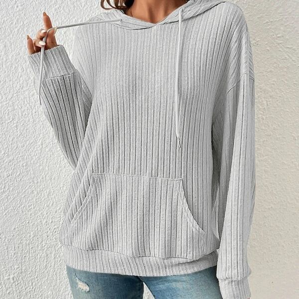Damen lässiger Kapuzenpullover Drune