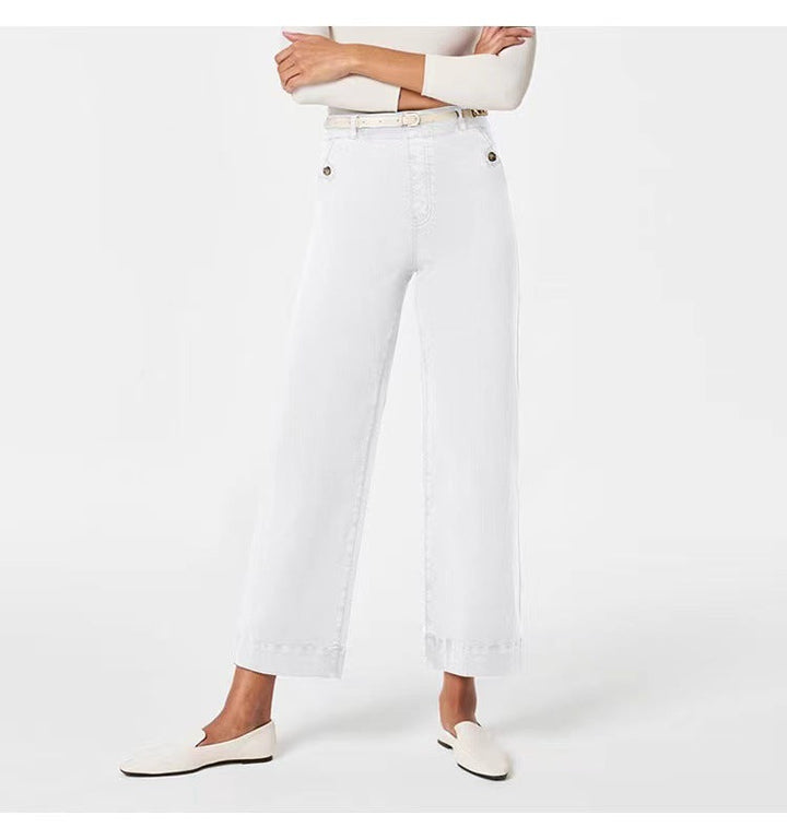 Damen weite Baumwollhose Drune