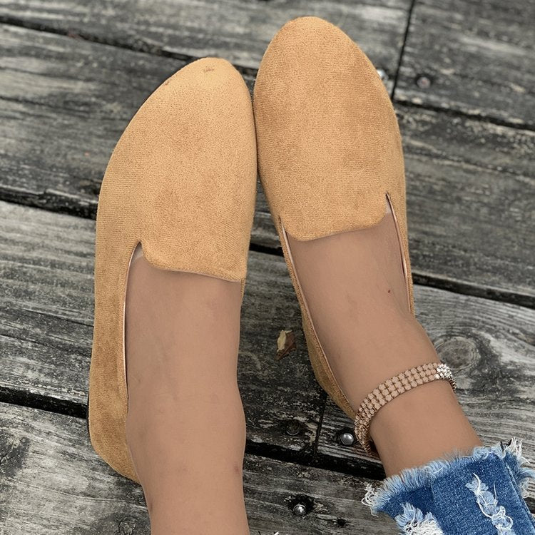 Damen Mokassins aus hochwertigem Wildleder mit elegantem Schnitt Drune