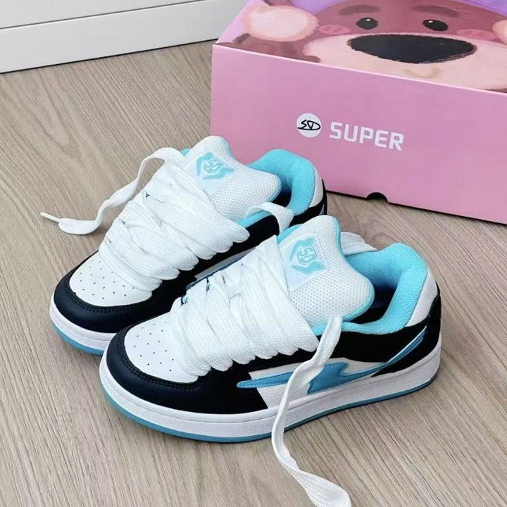 Damen Sneaker mit atmungsaktivem Mesh-Obermaterial und stoßdämpfender Sohle Drune