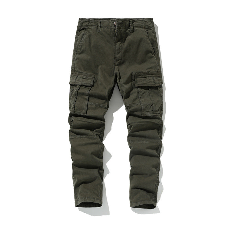 Herren Tapered-Canvas-Cargo-Workhose mit ergonomischen Kniefalten und Organizer-Taschen Drune