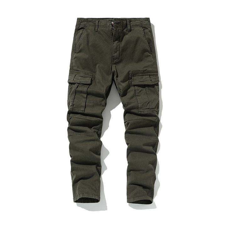 Herren Tapered-Canvas-Cargo-Workhose mit ergonomischen Kniefalten und Organizer-Taschen Drune