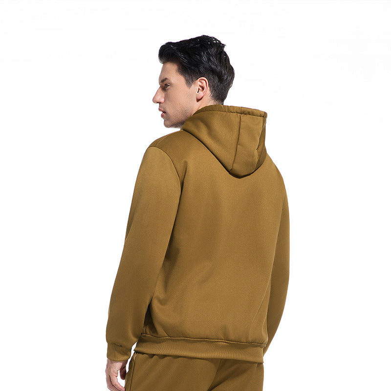 Herren Bequeme Kapuzenjacke Drune
