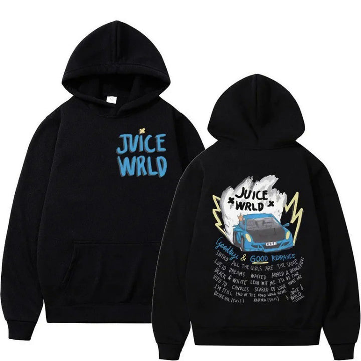 Damen Kapuzenpullover mit kreativem Grafikdesign und bequemer Passform Drune